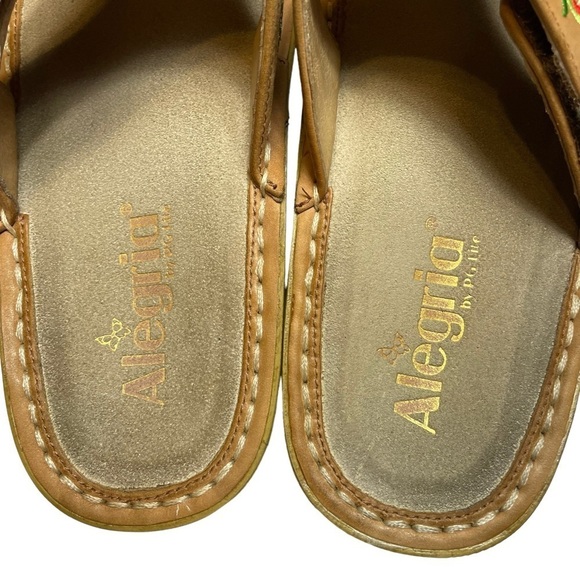 Alegria Vanessa Chrysalis Cognac Boho Embroidered Sandals - Alegria Sz 39 = US 9 - Picture 5 of 16